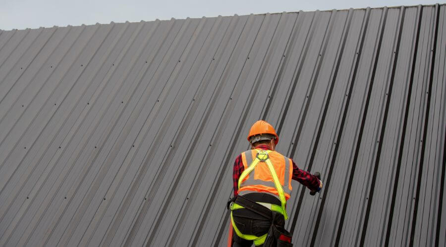 Professional metal roof installation services in Jefferson, SD